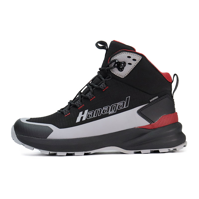 Microfiber Sandwich Mesh TPU Hiking Shoes