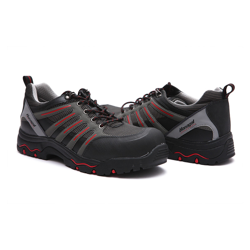 Microfiber Sandwich Mesh TPU Hiking Shoes