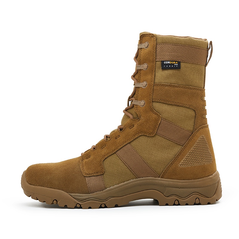 Suede Leather Cordura Desert Tactical Boots